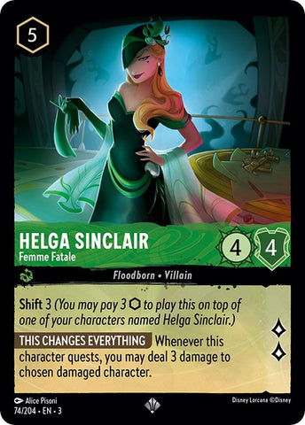 Helga Sinclair - Femme Fatale (74/204) [Into the Inklands] - Destination Retro