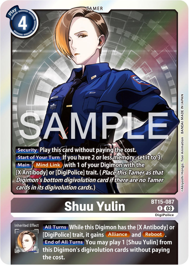 Shuu Yulin [BT15-087] [Exceed Apocalypse] - Destination Retro