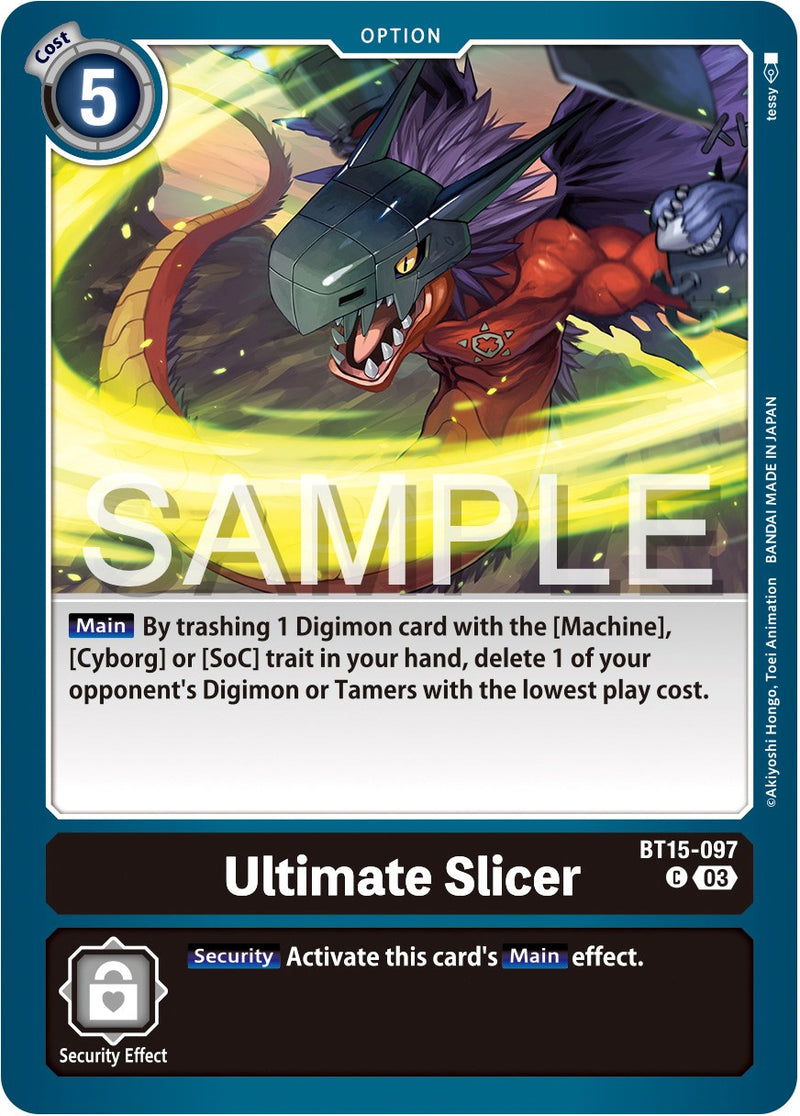 Ultimate Slicer [BT15-097] [Exceed Apocalypse] - Destination Retro