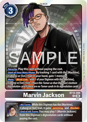 Marvin Jackson [BT15-086] [Exceed Apocalypse] - Destination Retro