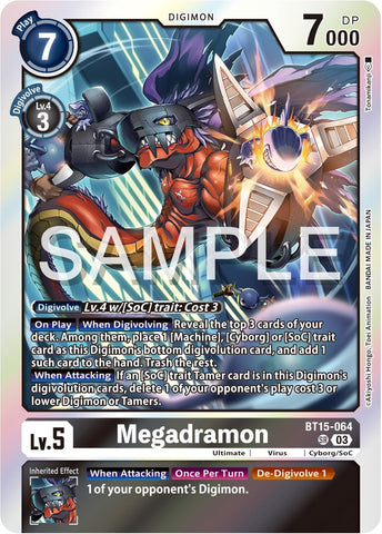 Megadramon [BT15-064] [Exceed Apocalypse] - Destination Retro