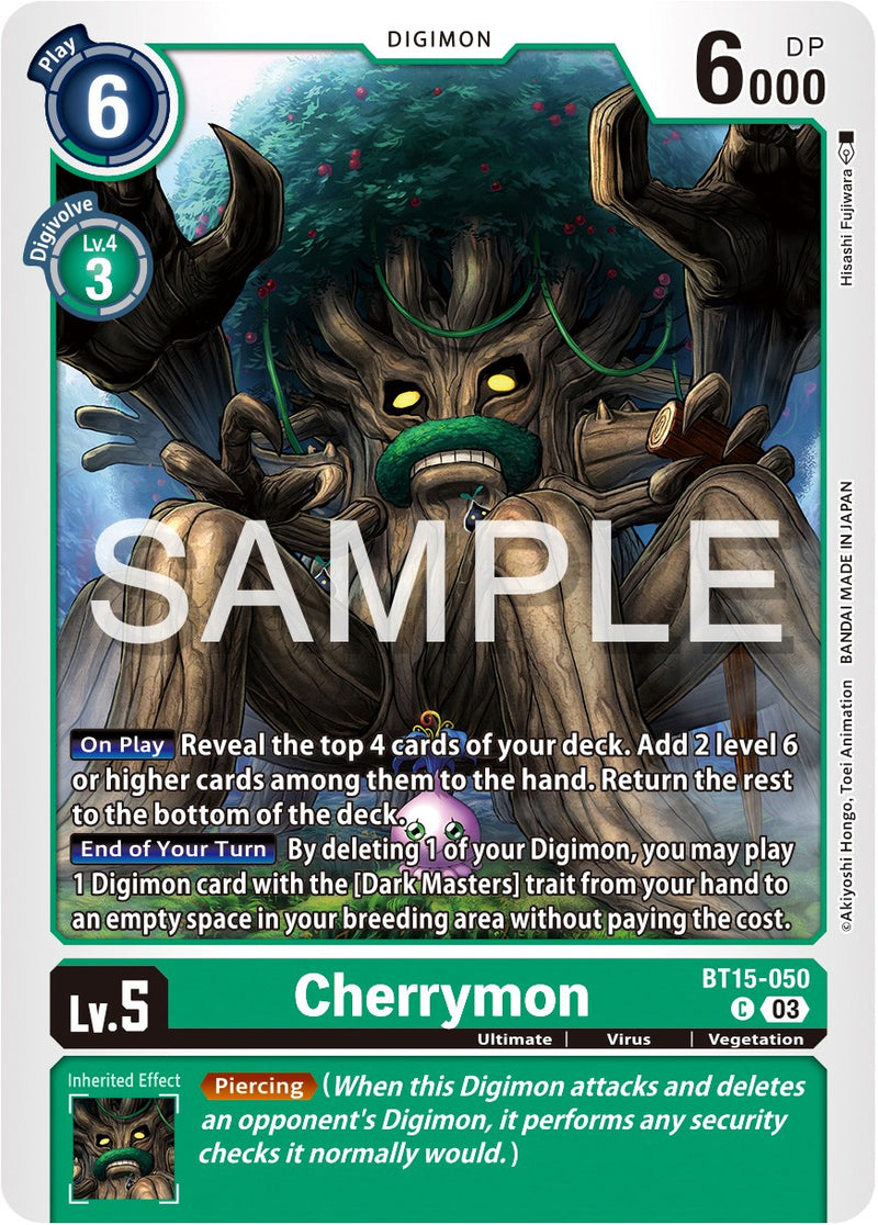 Cherrymon [BT15-050] [Exceed Apocalypse] - Destination Retro