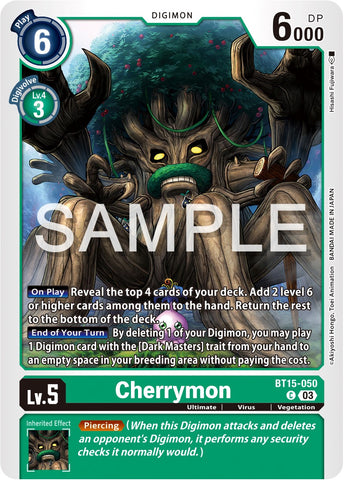 Cherrymon [BT15-050] [Exceed Apocalypse] - Destination Retro