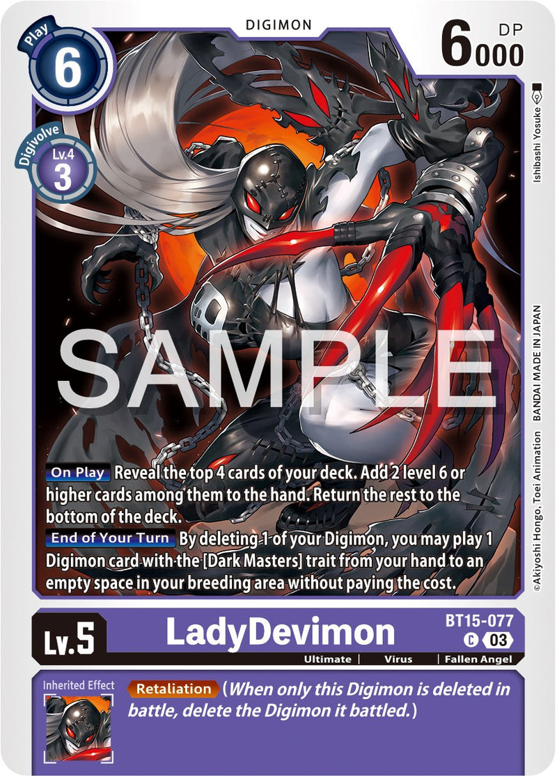 LadyDevimon [BT15-077] [Exceed Apocalypse] - Destination Retro