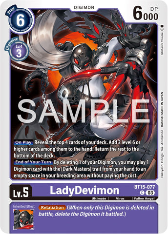 LadyDevimon [BT15-077] [Exceed Apocalypse] - Destination Retro