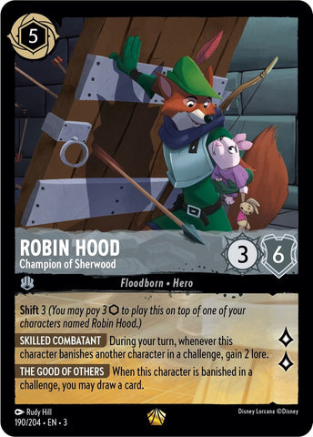 Robin Hood - Champion of Sherwood (190/204) [Into the Inklands] - Destination Retro