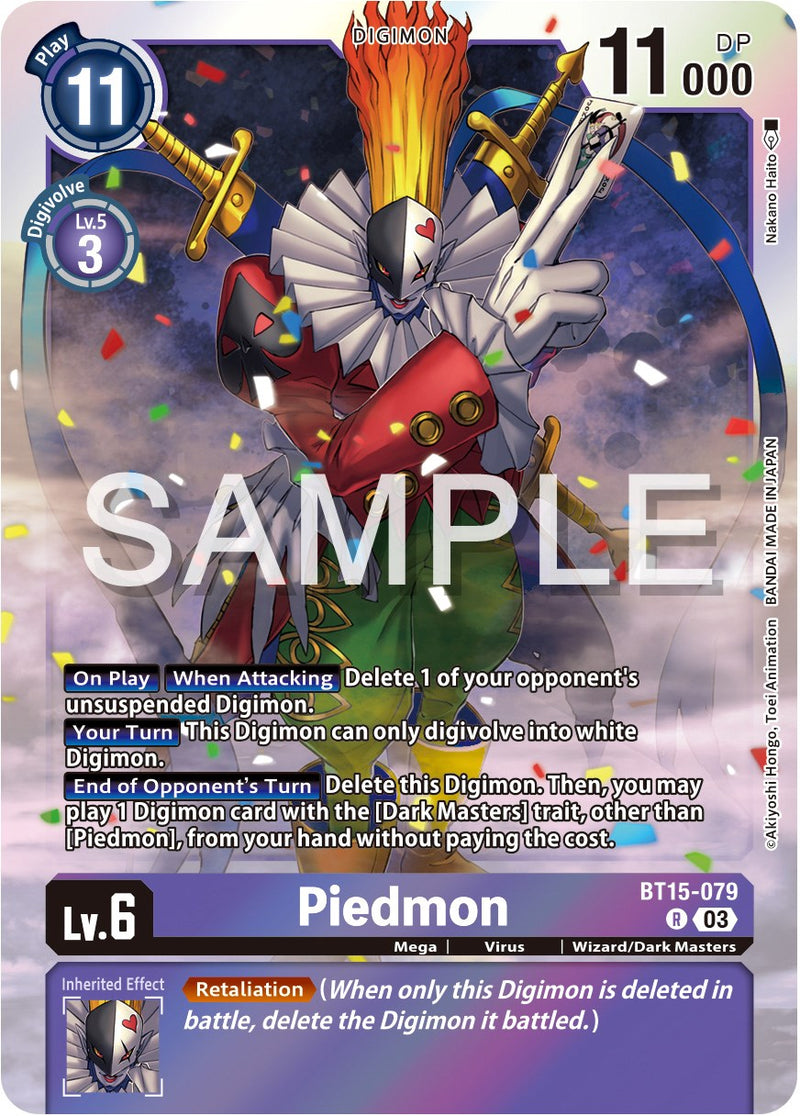 Piedmon [BT15-079] [Exceed Apocalypse] - Destination Retro