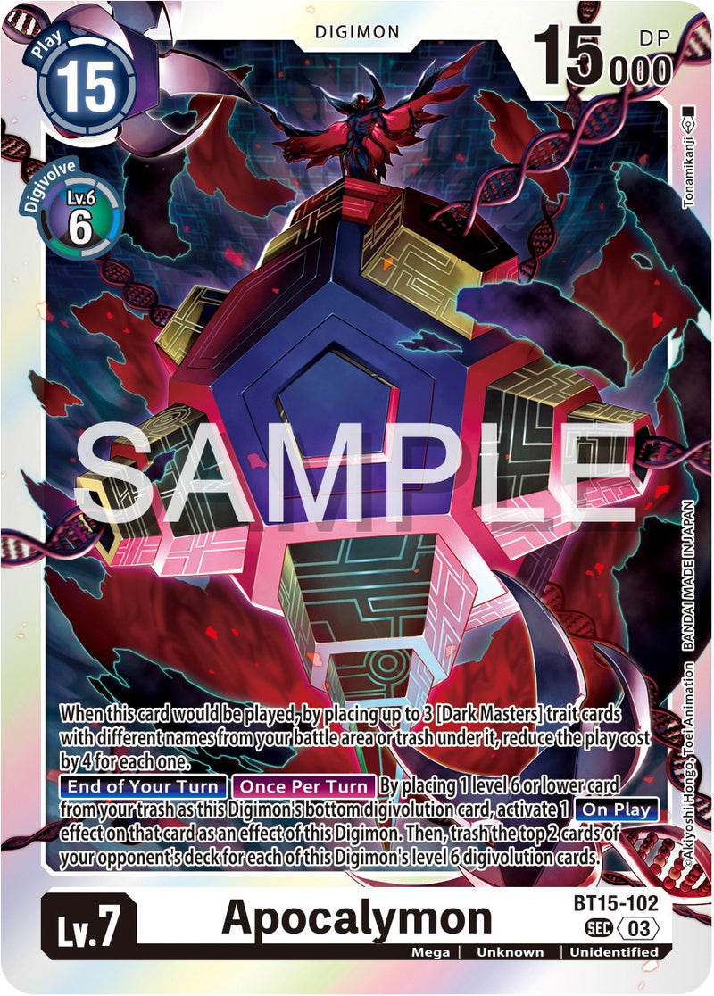 Apocalymon [BT15-102] [Exceed Apocalypse] - Destination Retro