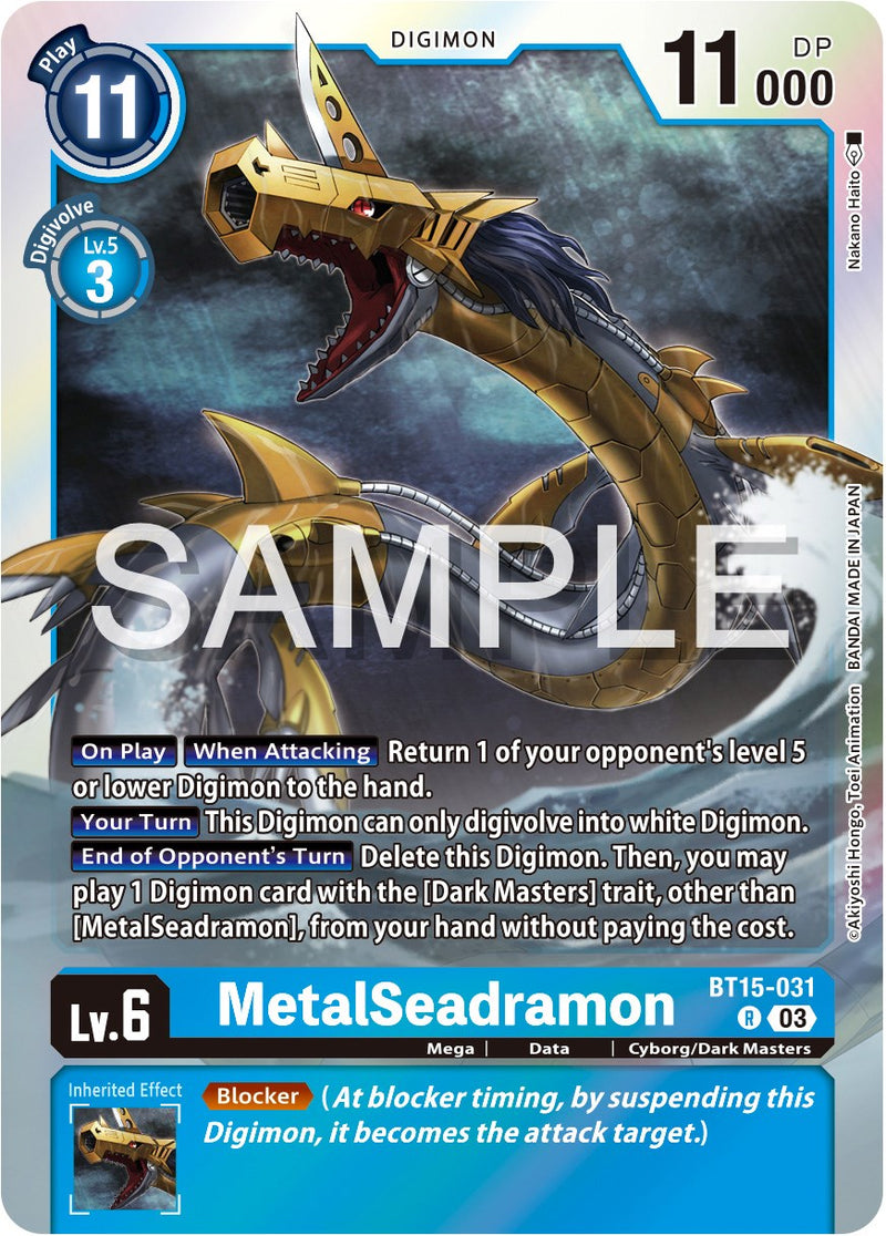 MetalSeadramon [BT15-031] [Exceed Apocalypse] - Destination Retro