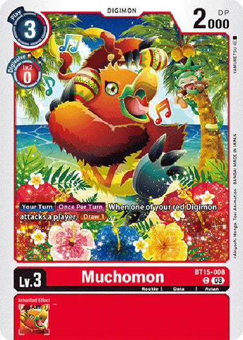 Muchomon [BT15-008] [Exceed Apocalypse] - Destination Retro