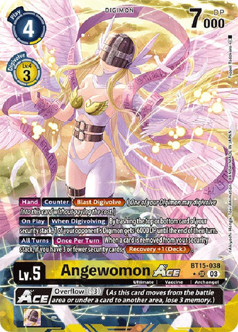 Angewomon Ace [BT15-038] (Alternate Art) [Exceed Apocalypse] - Destination Retro