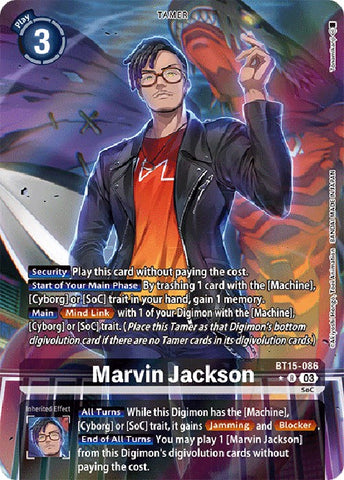 Marvin Jackson [BT15-086] (Alternate Art) [Exceed Apocalypse] - Destination Retro