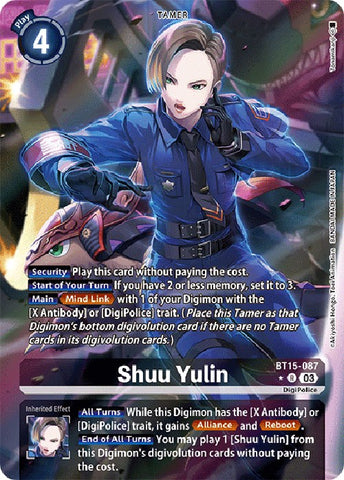 Shuu Yulin [BT15-087] (Alternate Art) [Exceed Apocalypse] - Destination Retro
