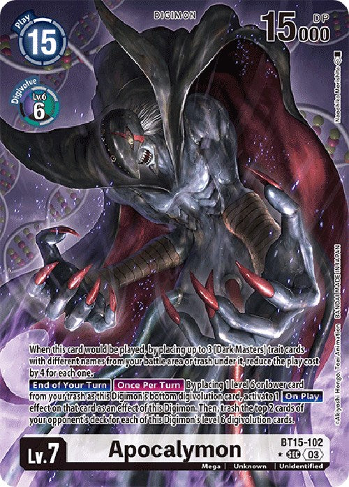Apocalymon [BT15-102] (Alternate Art) [Exceed Apocalypse] - Destination Retro