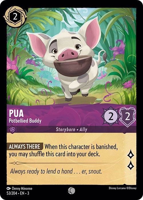 Pua - Potbellied Buddy (53/204) [Into the Inklands] - Destination Retro