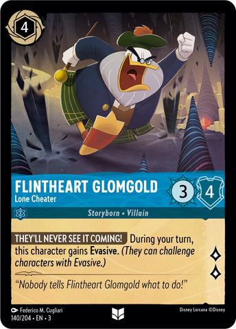 Flintheart Glomgold - Lone Cheater (140/204) [Into the Inklands] - Destination Retro