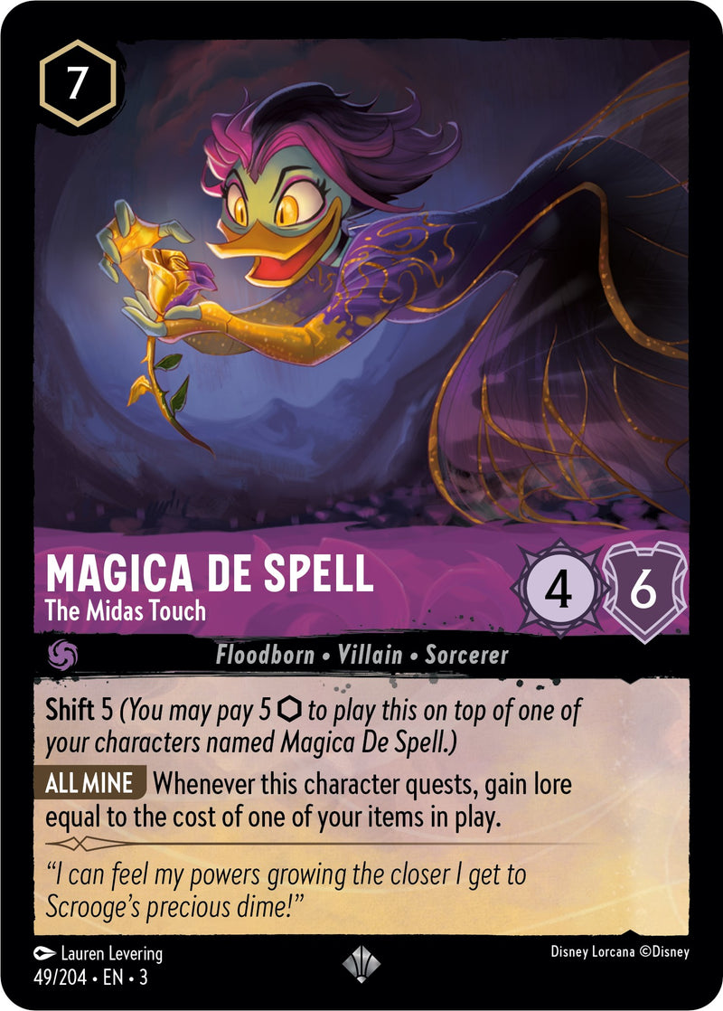 Magica De Spell - The Midas Touch (49/204) [Into the Inklands] - Destination Retro