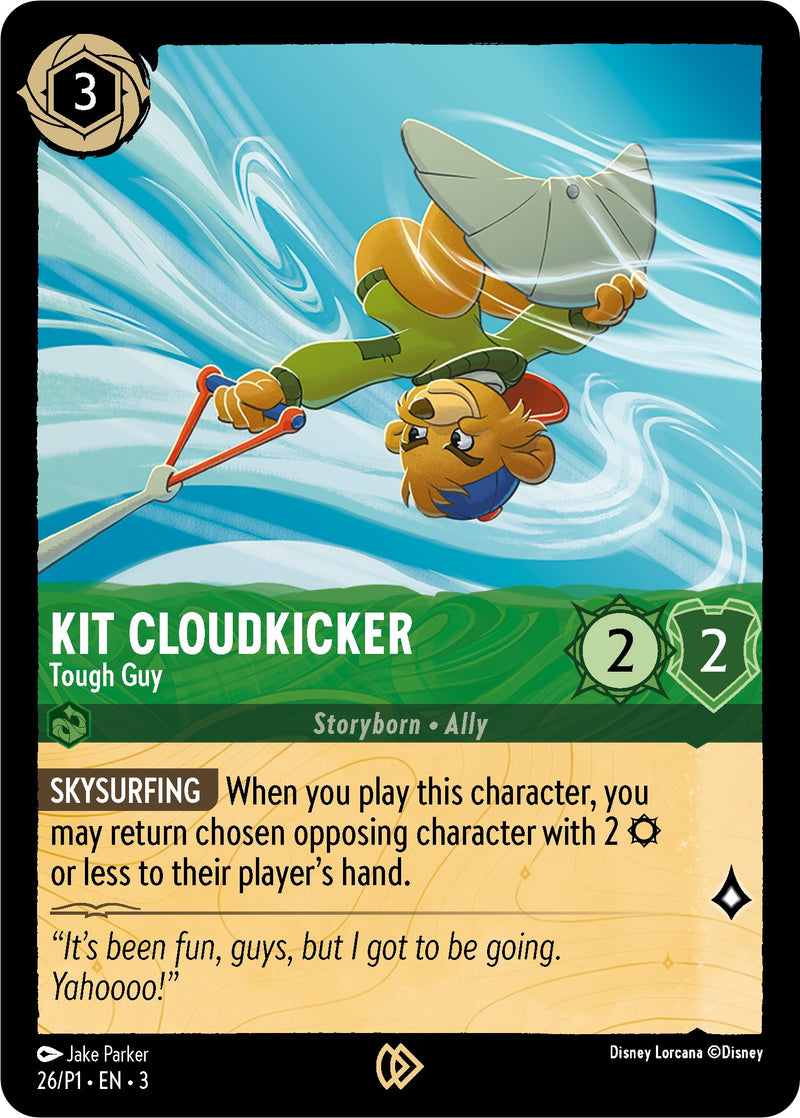 Kit Cloudkicker - Tough Guy (26) [Promo Cards] - Destination Retro