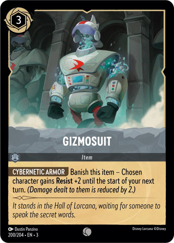 Gizmosuit (200/204) [Into the Inklands] - Destination Retro