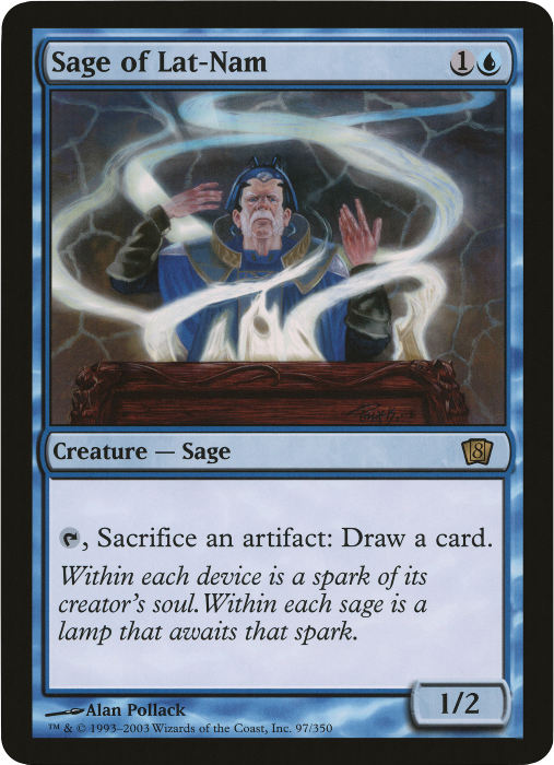 Sage of Lat-Nam (Oversized) [Eighth Edition Box Topper] - Destination Retro