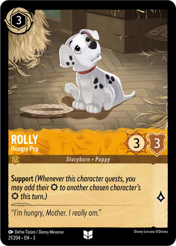 Rolly - Hungry Pup (21/204) [Into the Inklands] - Destination Retro