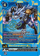 WereGarurumon Ace (Special Rare) [BT15-026] [Exceed Apocalypse] - Destination Retro