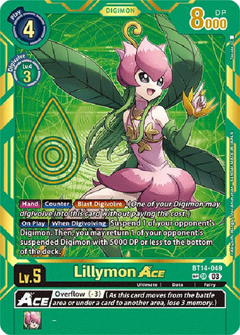 Lillymon Ace [BT14-049] [Exceed Apocalypse] - Destination Retro