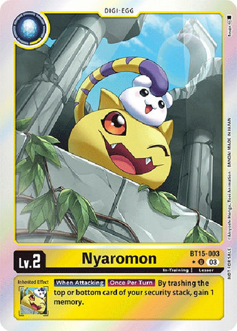 Nyaromon [BT15-003] (Exceed Apocalypse Box Promotion Pack) [Exceed Apocalypse Promos] - Destination Retro