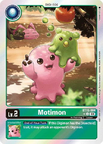 Motimon [BT15-004] (Exceed Apocalypse Box Promotion Pack) [Exceed Apocalypse Promos] - Destination Retro