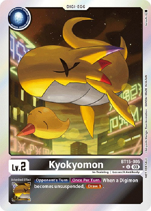 Kyokyomon [BT15-005] (Exceed Apocalypse Box Promotion Pack) [Exceed Apocalypse Promos] - Destination Retro