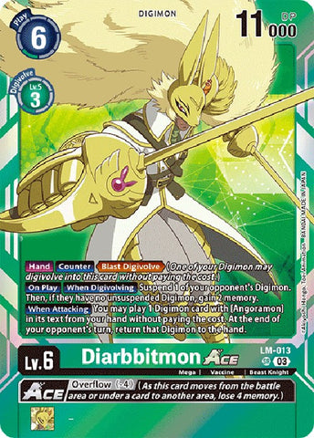 Diarbbitmon Ace [LM-013] (English Exclusive) [Exceed Apocalypse] - Destination Retro