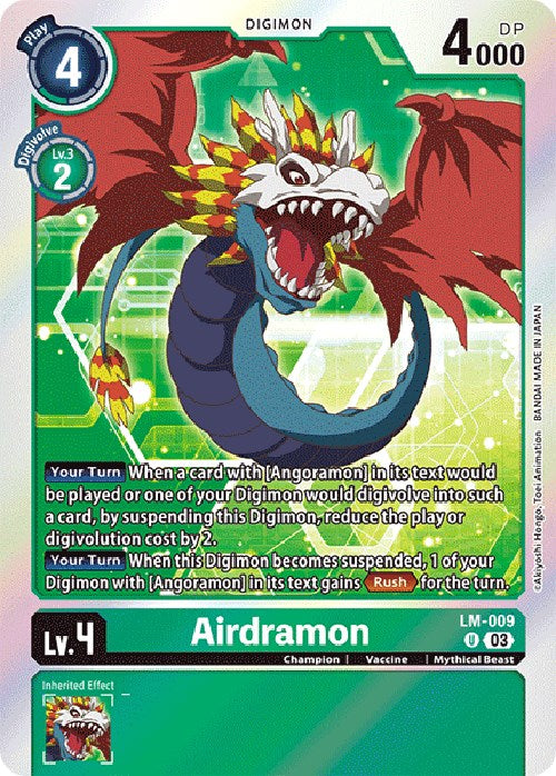 Airdramon [LM-009] (English Exclusive) [Exceed Apocalypse] - Destination Retro