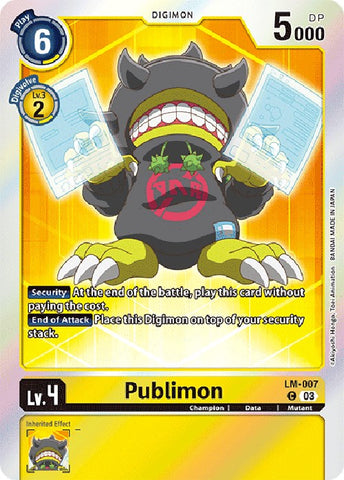 Publimon [LM-007] (English Exclusive) [Exceed Apocalypse] - Destination Retro