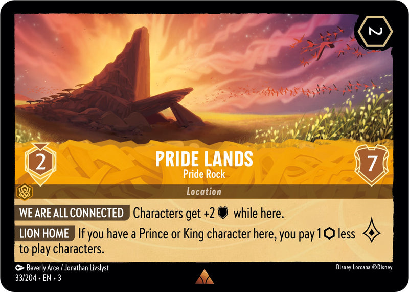 Pride Lands - Pride Rock (33/204) [Into the Inklands] - Destination Retro