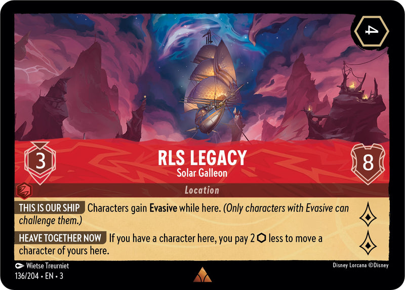 RLS Legacy - Solar Galleon (136/204) [Into the Inklands] - Destination Retro