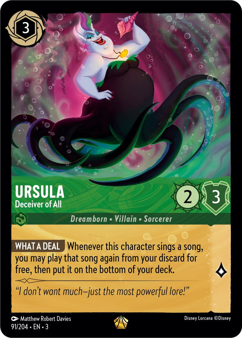 Ursula - Deceiver of All (91/204) [Into the Inklands] - Destination Retro