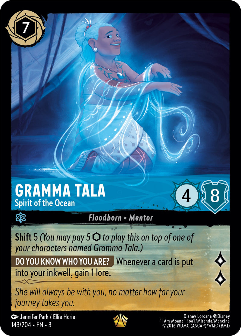 Gramma Tala - Spirit of the Ocean (143/204) [Into the Inklands] - Destination Retro