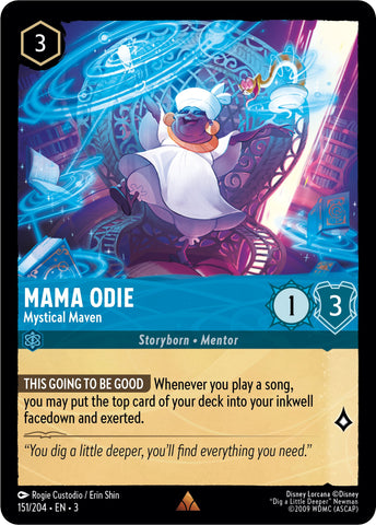 Mama Odie - Mystical Maven (151/204) [Into the Inklands] - Destination Retro