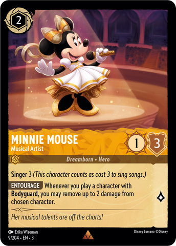 Minnie Mouse - Musical Artist (9/204) [Into the Inklands] - Destination Retro