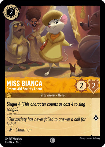 Miss Bianca - Rescue Aid Society Agent (10/204) [Into the Inklands] - Destination Retro