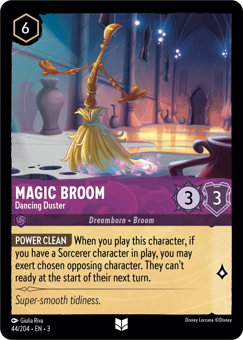 Magic Broom - Dancing Duster (44/204) [Into the Inklands] - Destination Retro