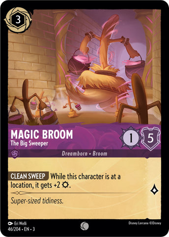 Magic Broom - The Big Sweeper (46//204) [Into the Inklands] - Destination Retro