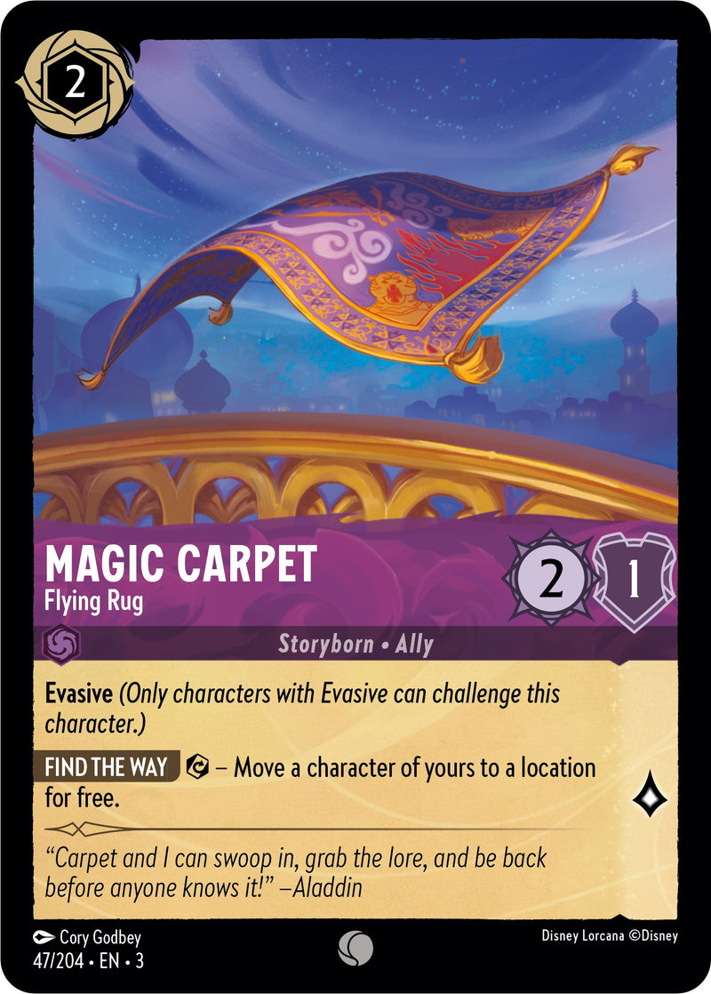 Magic Carpet - Flying Rug (47/204) [Into the Inklands] - Destination Retro