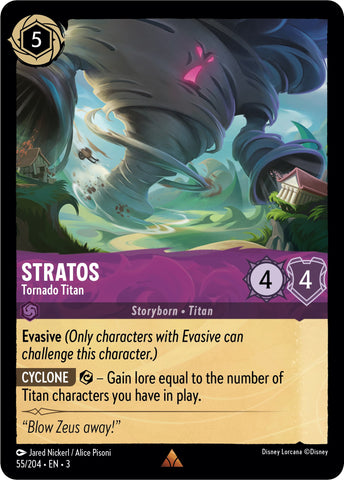 Stratos - Tornado Titan (55//204) [Into the Inklands] - Destination Retro