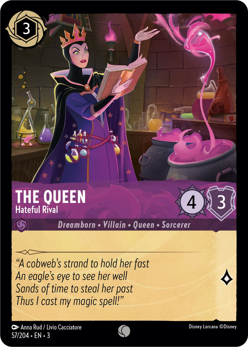 The Queen - Hateful Rival (57/204) [Into the Inklands] - Destination Retro