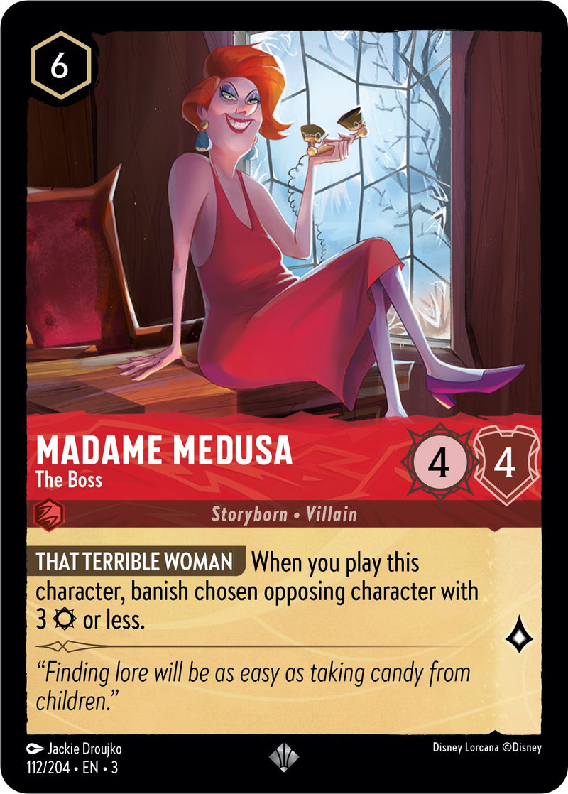Madame Medusa - The Boss (112/204) [Into the Inklands] - Destination Retro