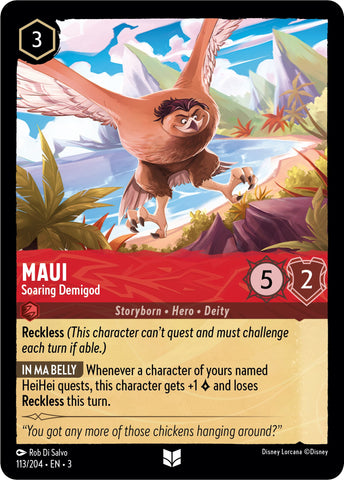 Maui - Soaring Demigod (113//204) [Into the Inklands] - Destination Retro