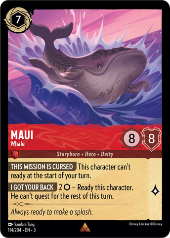 Maui - Whale (114//204) [Into the Inklands] - Destination Retro