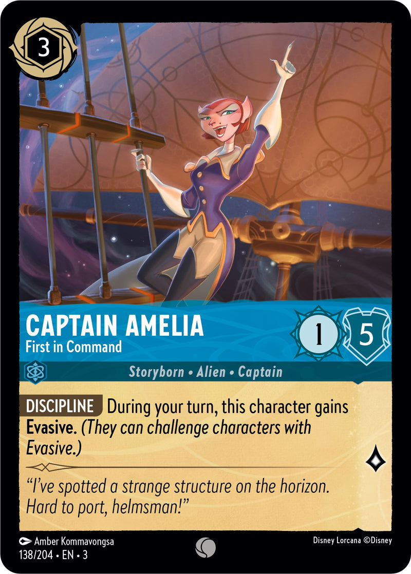 Captain Amelia - First in Command (138//204) [Into the Inklands] - Destination Retro