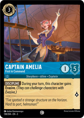 Captain Amelia - First in Command (138//204) [Into the Inklands] - Destination Retro